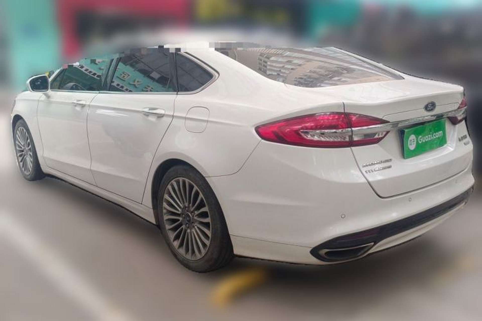 Used Ford Mondeo 2017 EcoBoost 180 Ultimate Model Rear Left 45 Deg