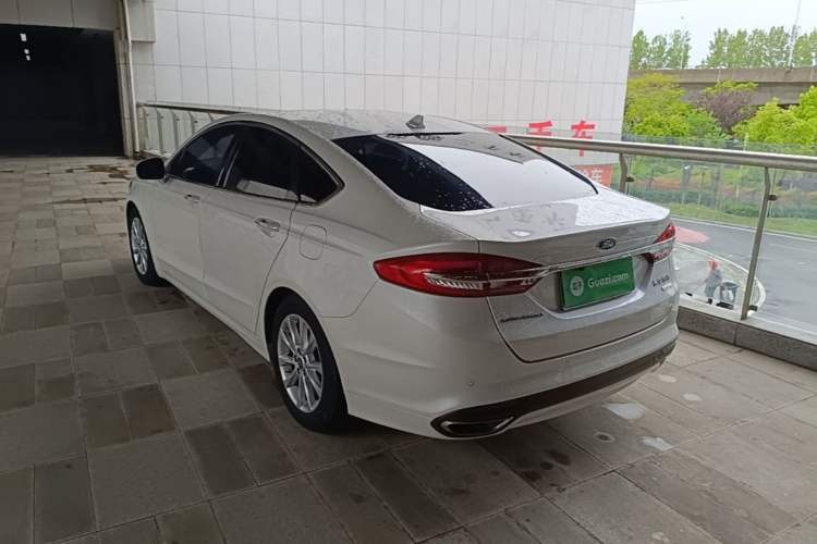 Used Ford Mondeo 2017 EcoBoost 180 Stylish Model Rear Left 45 Deg