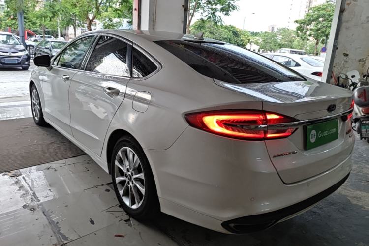 Used Ford Mondeo 2017 EcoBoost 180 Stylish Model Rear Left 45 Deg