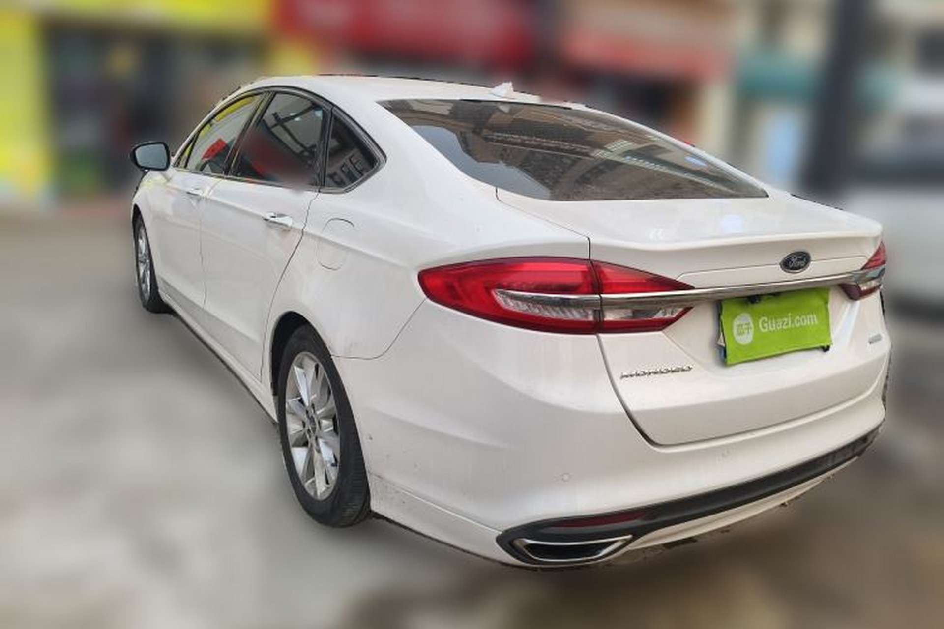 Used Ford Mondeo 2017 EcoBoost 200 Stylish Model Rear Left 45 Deg