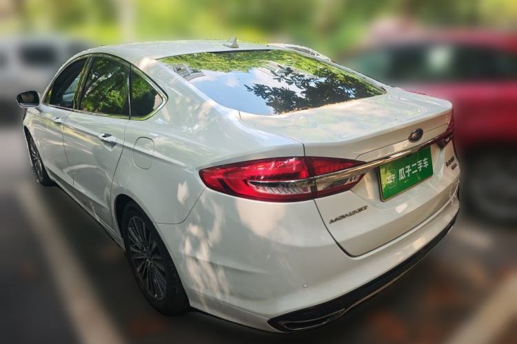 Used Ford Mondeo 2017 EcoBoost 180 Luxury Model Rear Left 45 Deg
