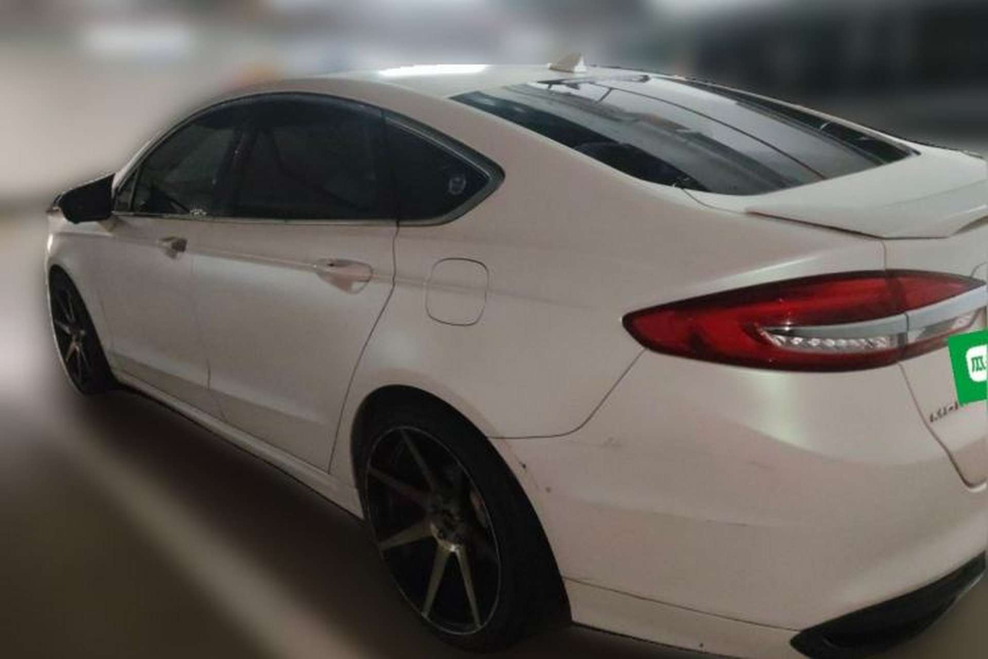 Used Ford Mondeo 2017 EcoBoost 200 Stylish Model Rear Left 45 Deg