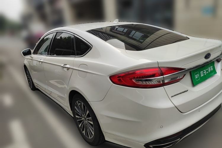 Used Ford Mondeo 2017 EcoBoost 200 Luxury Model Rear Left 45 Deg