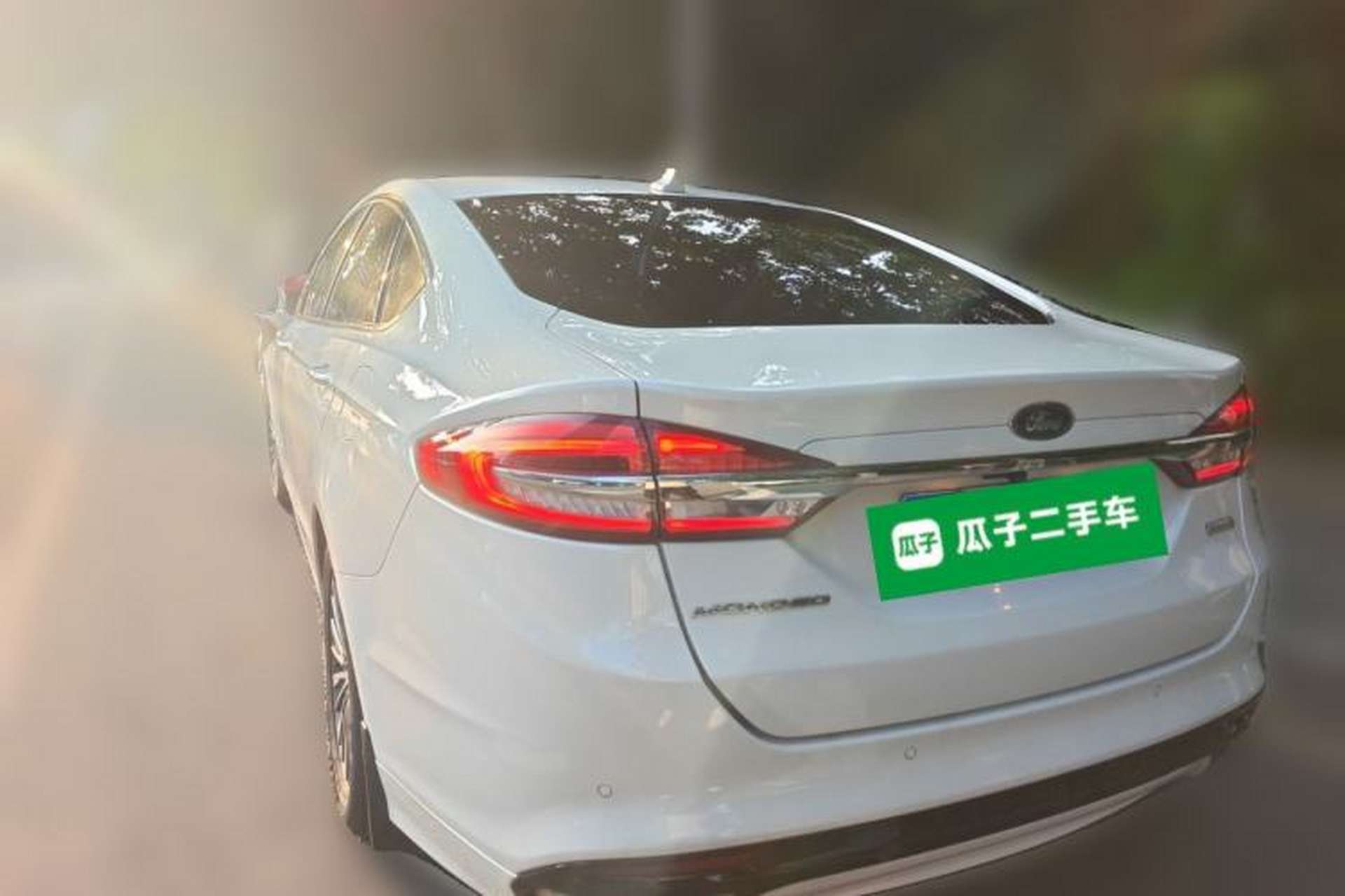 Used Ford Mondeo 2017 EcoBoost 200 Luxury Model Rear Left 45 Deg