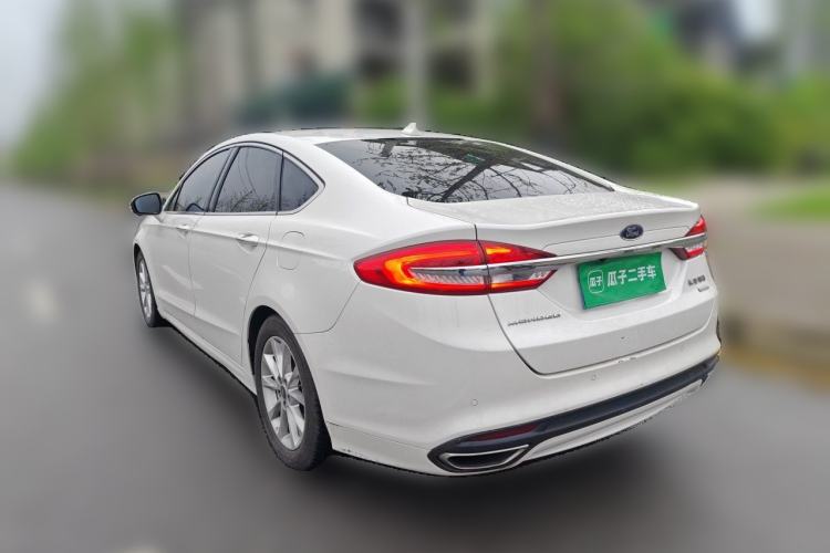 Used Ford Mondeo 2017 EcoBoost 180 Stylish Model Rear Left 45 Deg