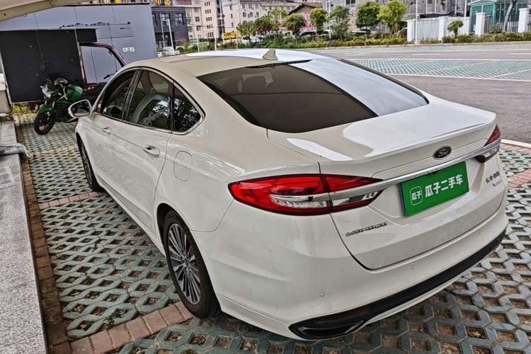 Used Ford Mondeo 2017 EcoBoost 180 Luxury Model Rear Left 45 Deg