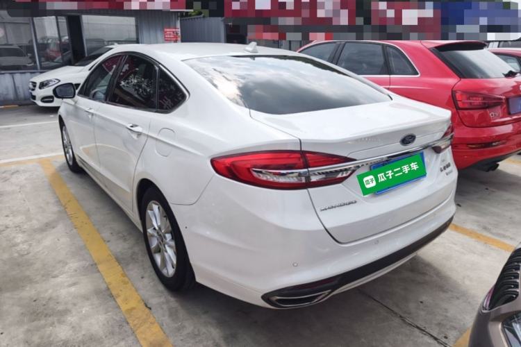 Used Ford Mondeo 2017 EcoBoost 180 Stylish Model Rear Left 45 Deg