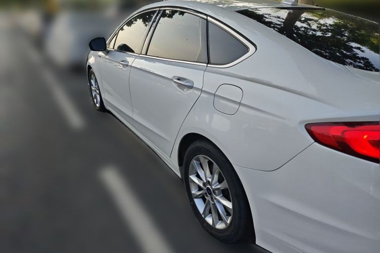 Used Ford Mondeo 2017 EcoBoost 200 Stylish Model Rear Left 45 Deg