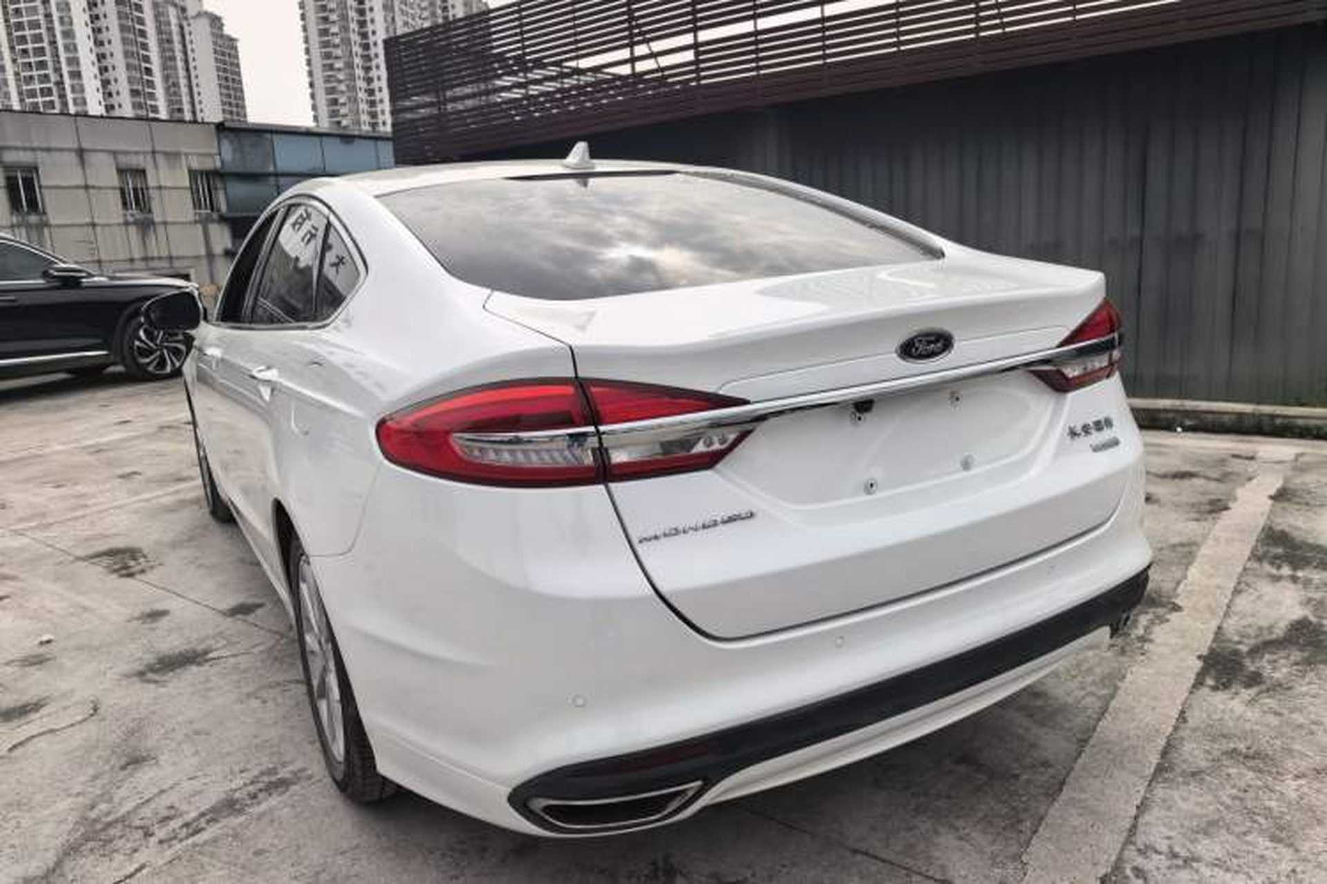Used Ford Mondeo 2017 EcoBoost 180 Stylish Model Rear Left 45 Deg