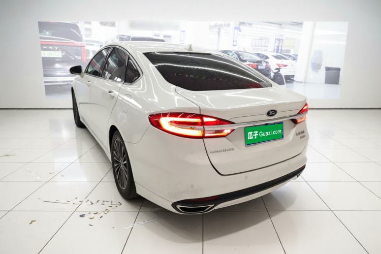 Used Ford Mondeo 2017 EcoBoost 180 Luxury Model Rear Left 45 Deg