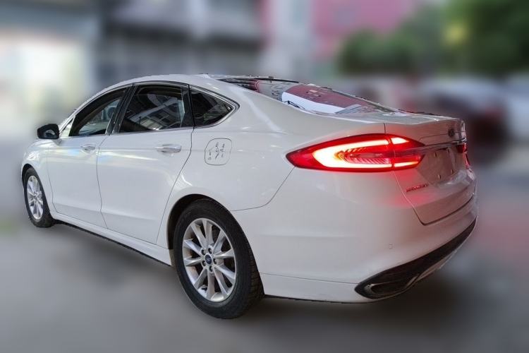 Used Ford Mondeo 2017 EcoBoost 180 Stylish Model Rear Left 45 Deg