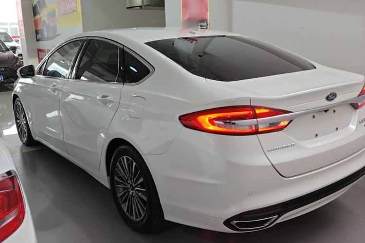 Used Ford Mondeo 2017 EcoBoost 180 Luxury Model Rear Left 45 Deg