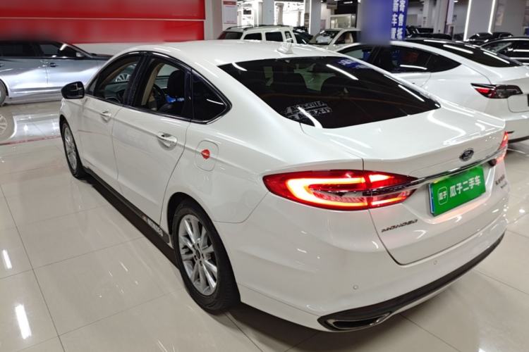 Used Ford Mondeo 2017 EcoBoost 180 Stylish Model Rear Left 45 Deg