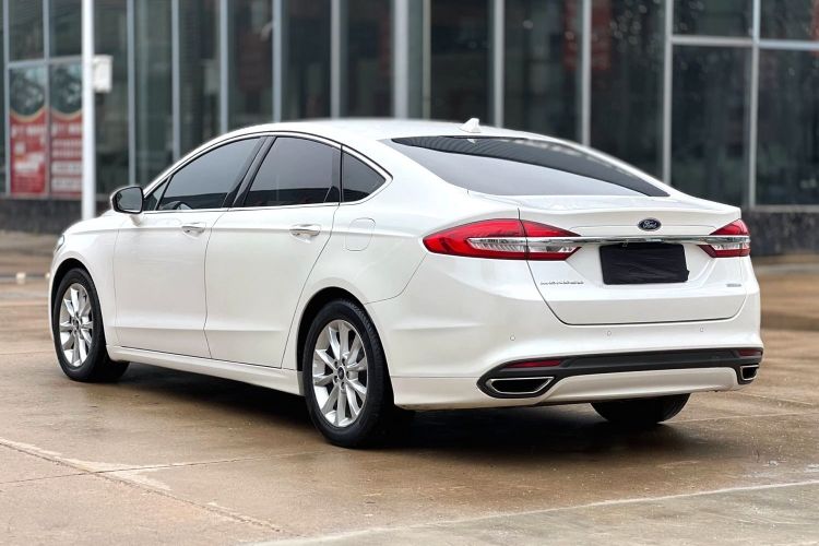 Used Ford Mondeo 2017 EcoBoost 180 Stylish Model Rear Left 45 Deg