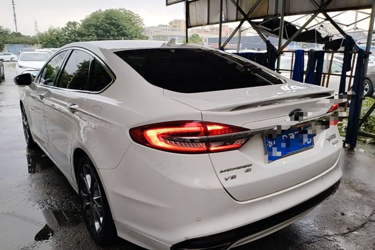 Used Ford Mondeo 2017 EcoBoost 245 Luxury Sport Model Rear Left 45 Deg