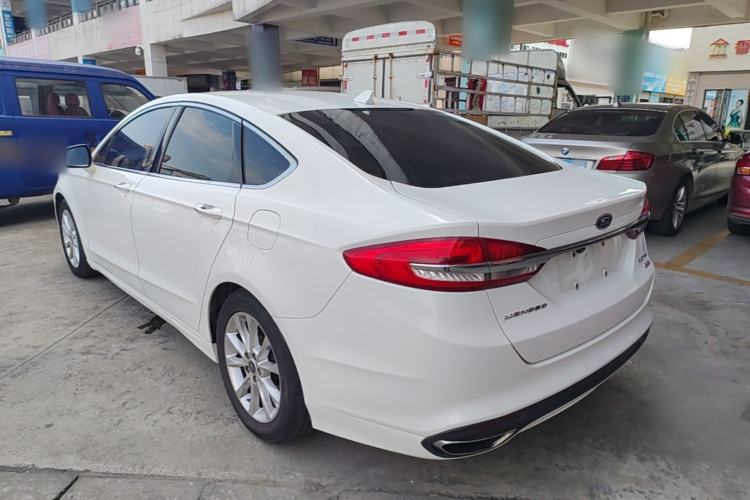 Used Ford Mondeo 2017 EcoBoost 180 Stylish Model Rear Left 45 Deg
