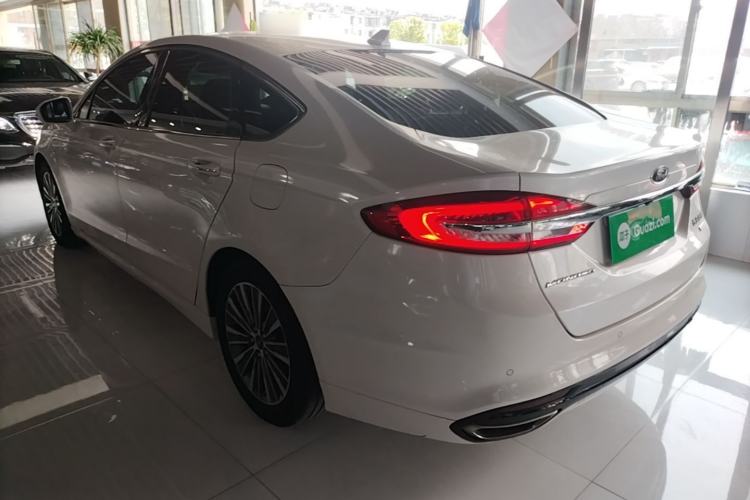 Used Ford Mondeo 2017 EcoBoost 180 Luxury Model Rear Left 45 Deg