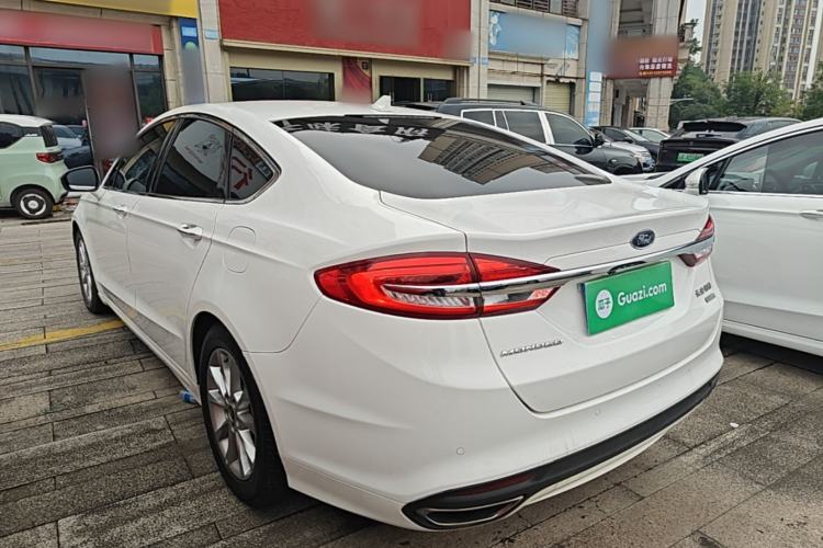 Used Ford Mondeo 2017 EcoBoost 180 Stylish Model Rear Left 45 Deg