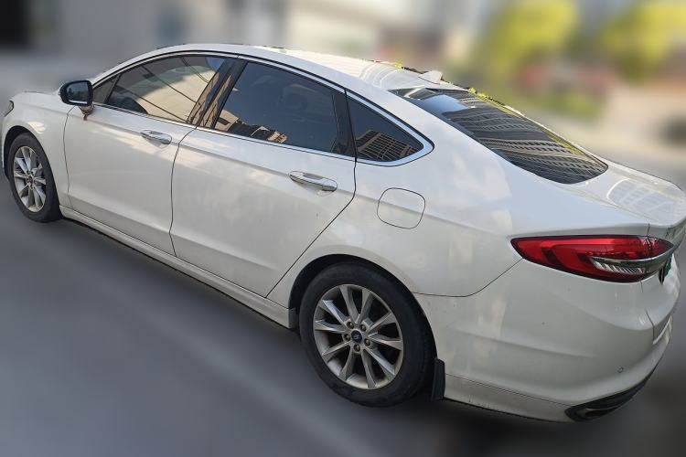 Used Ford Mondeo 2017 EcoBoost 180 Stylish Model Rear Left 45 Deg