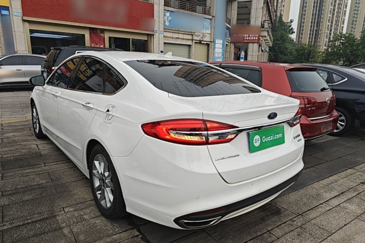 Used Ford Mondeo 2017 EcoBoost 180 Stylish Model Rear Left 45 Deg