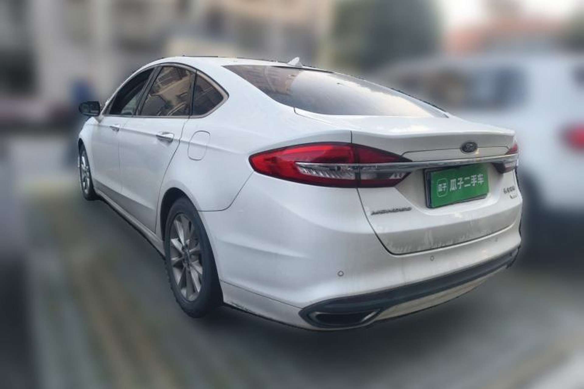 Used Ford Mondeo 2017 EcoBoost 180 Stylish Model Rear Left 45 Deg