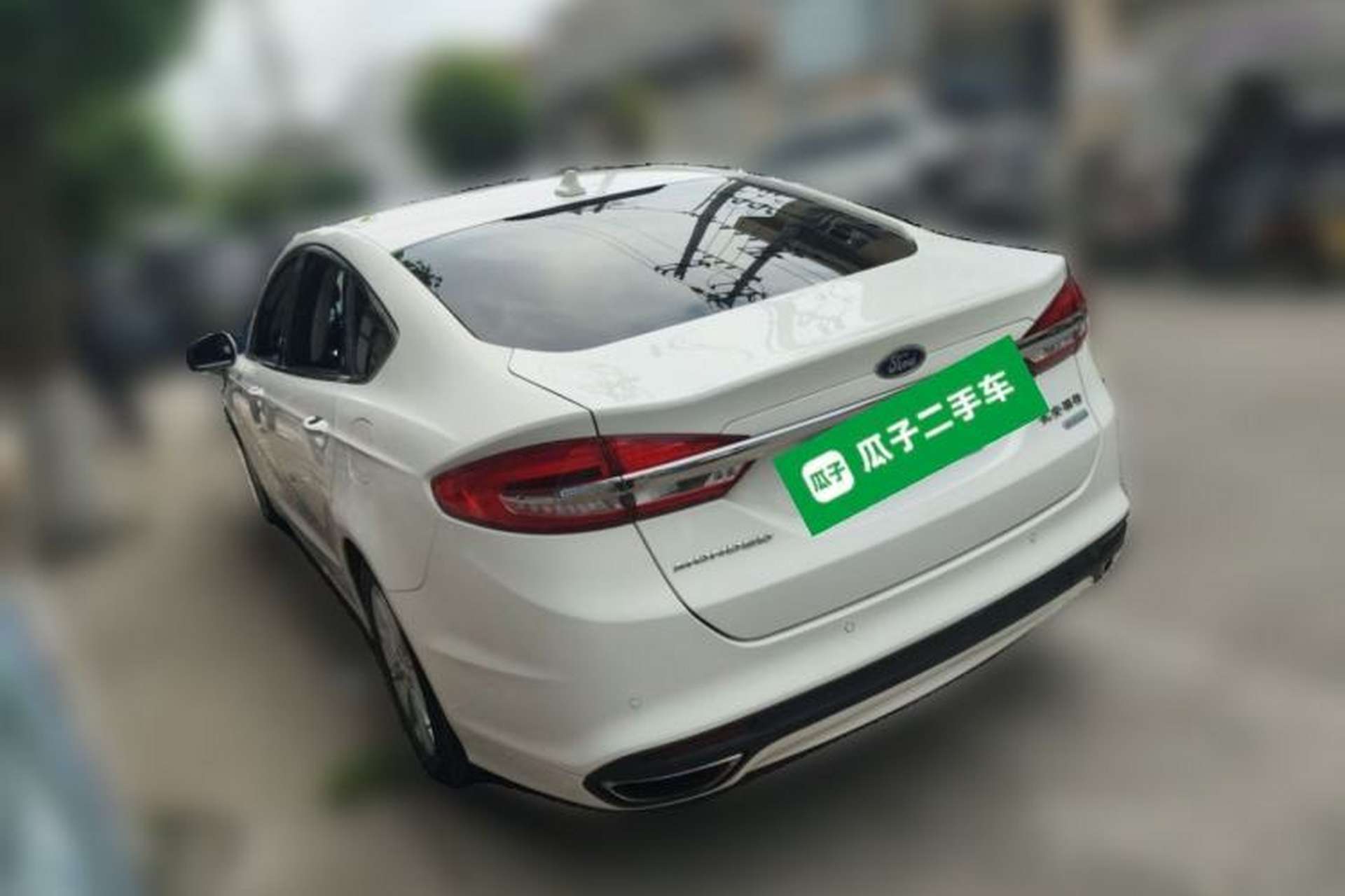 Used Ford Mondeo 2017 EcoBoost 200 Stylish Model Rear Left 45 Deg