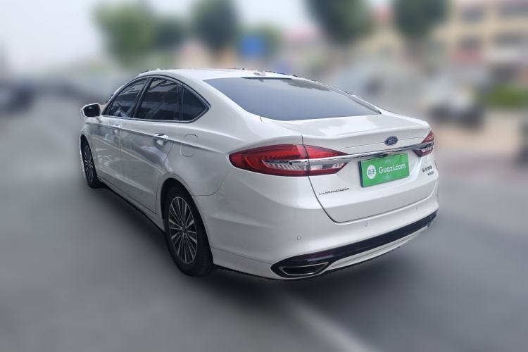 Used Ford Mondeo 2017 EcoBoost 180 Luxury Model Rear Left 45 Deg