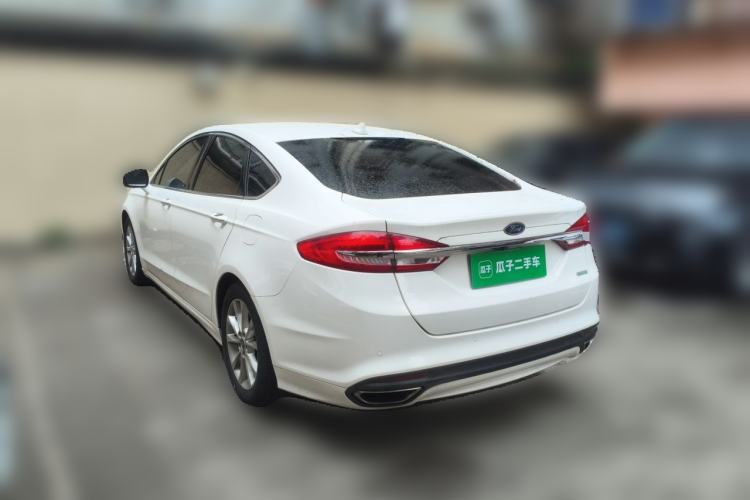 Used Ford Mondeo 2017 EcoBoost 180 Luxury Model Rear Left 45 Deg