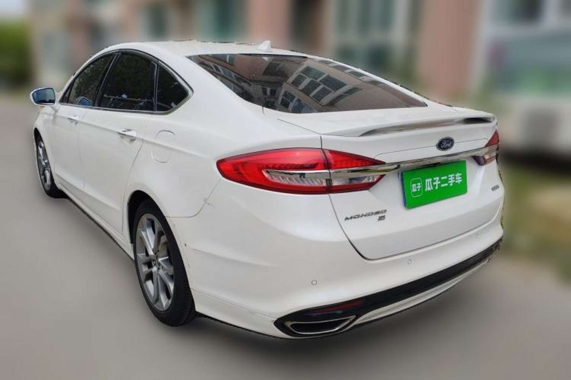 Used Ford Mondeo 2017 EcoBoost 245 Luxury Sport Model Rear Left 45 Deg