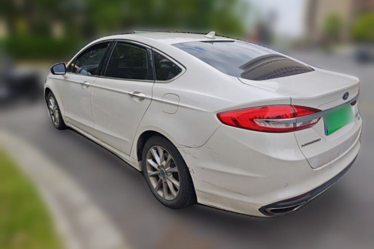 Used Ford Mondeo 2017 EcoBoost 180 Stylish Model Rear Left 45 Deg