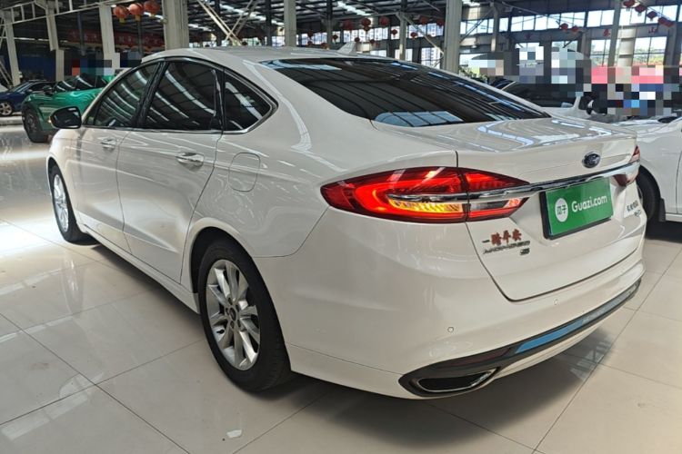 Used Ford Mondeo 2017 EcoBoost 180 Stylish Model Rear Left 45 Deg