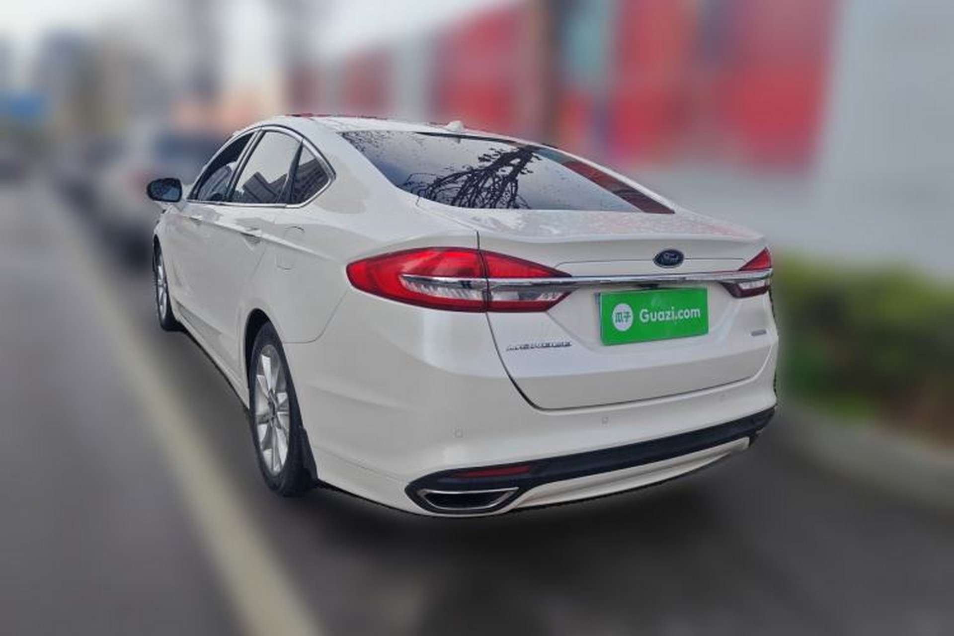 Used Ford Mondeo 2017 EcoBoost 200 Stylish Model Rear Left 45 Deg