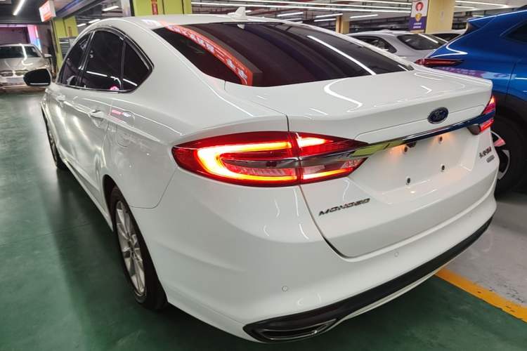 Used Ford Mondeo 2017 EcoBoost 180 Stylish Model Rear Left 45 Deg