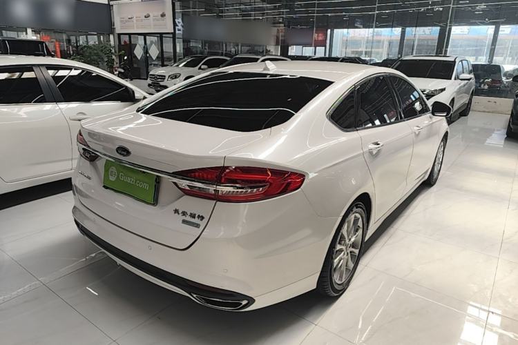 Used Ford Mondeo 2017 EcoBoost 180 Stylish Model Rear Right 45 Deg