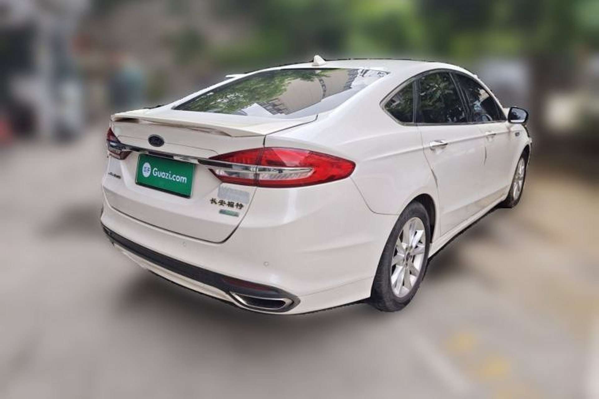 Used Ford Mondeo 2017 EcoBoost 200 Stylish Model Rear Right 45 Deg