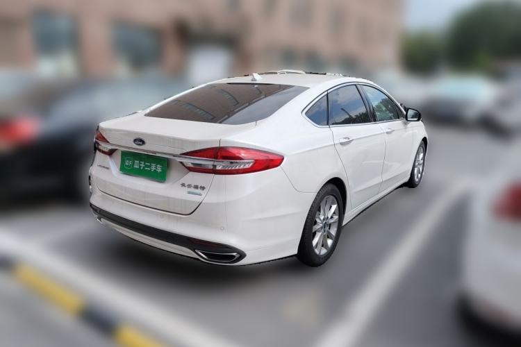 Used Ford Mondeo 2017 EcoBoost 180 Stylish Model Rear Right 45 Deg