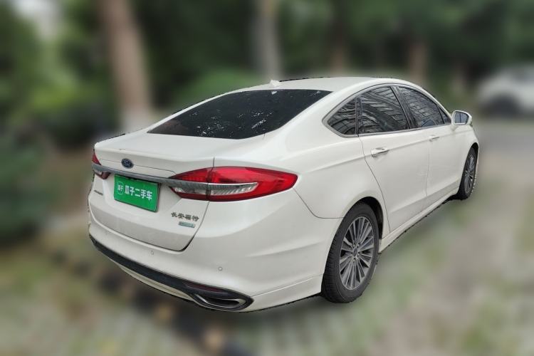 Used Ford Mondeo 2017 EcoBoost 180 Luxury Model Rear Right 45 Deg