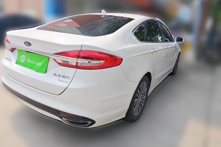 Used Ford Mondeo 2017 EcoBoost 180 Luxury Model Rear Right 45 Deg