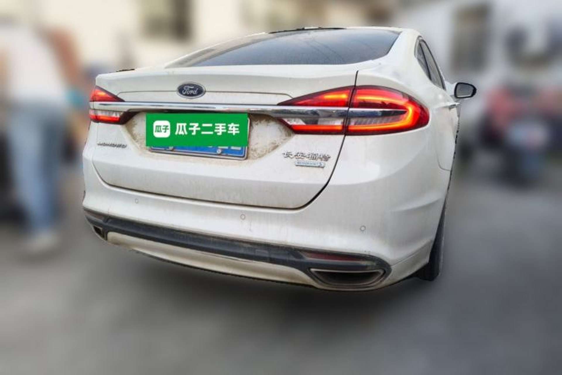 Used Ford Mondeo 2017 EcoBoost 180 Stylish Model Rear Right 45 Deg