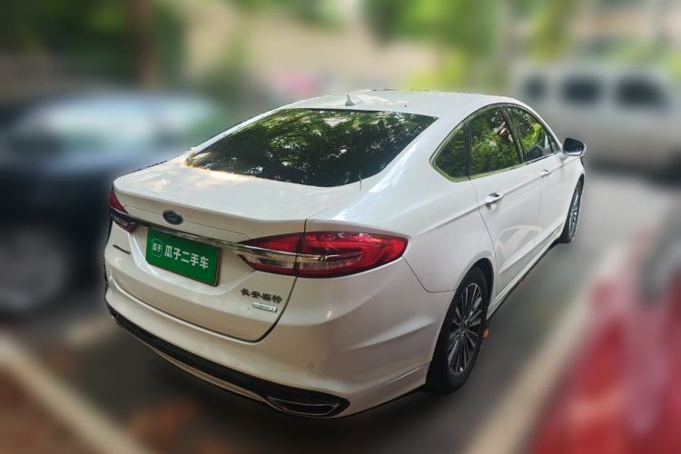 Used Ford Mondeo 2017 EcoBoost 180 Luxury Model Rear Right 45 Deg