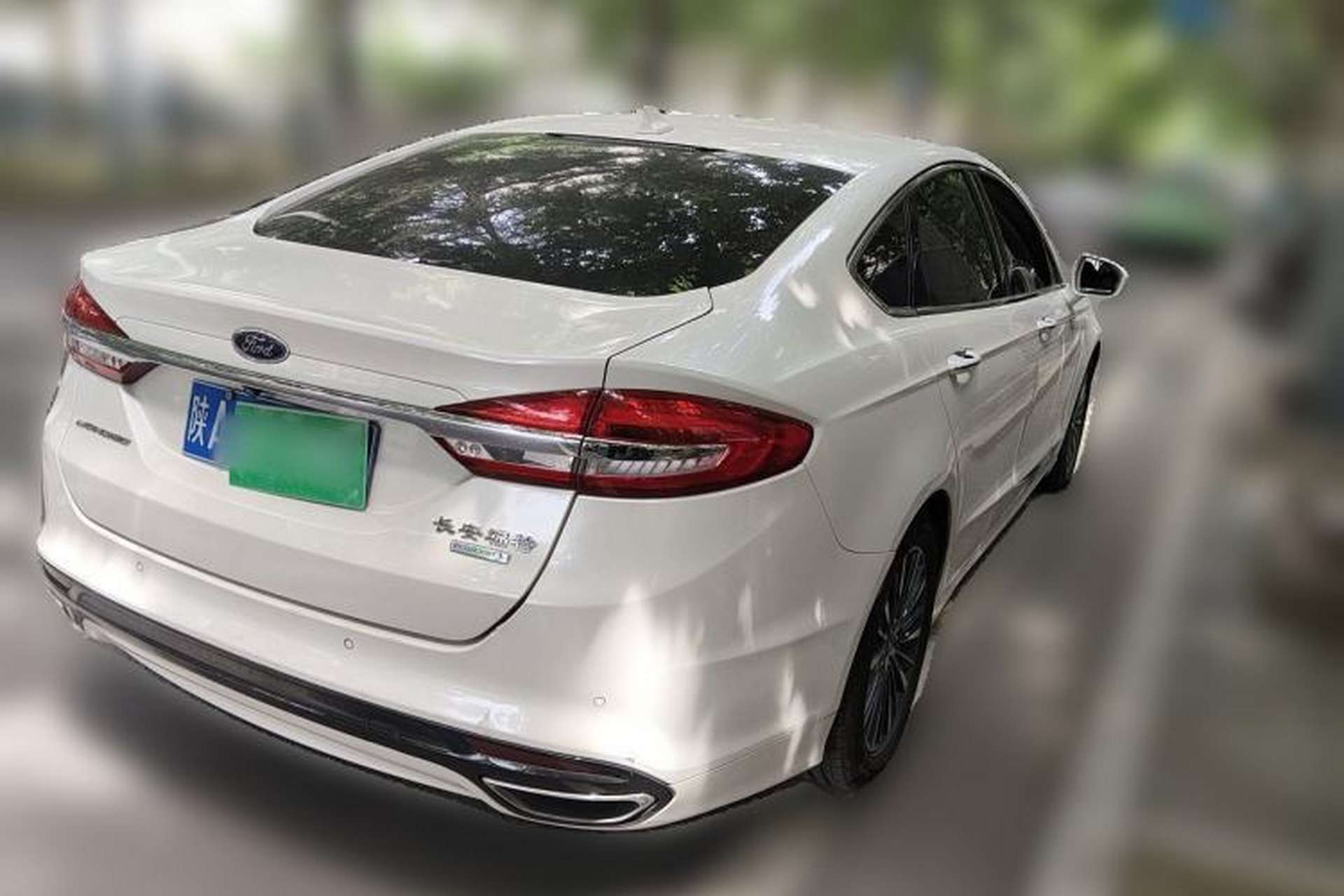 Used Ford Mondeo 2017 EcoBoost 200 Luxury Model Rear Right 45 Deg