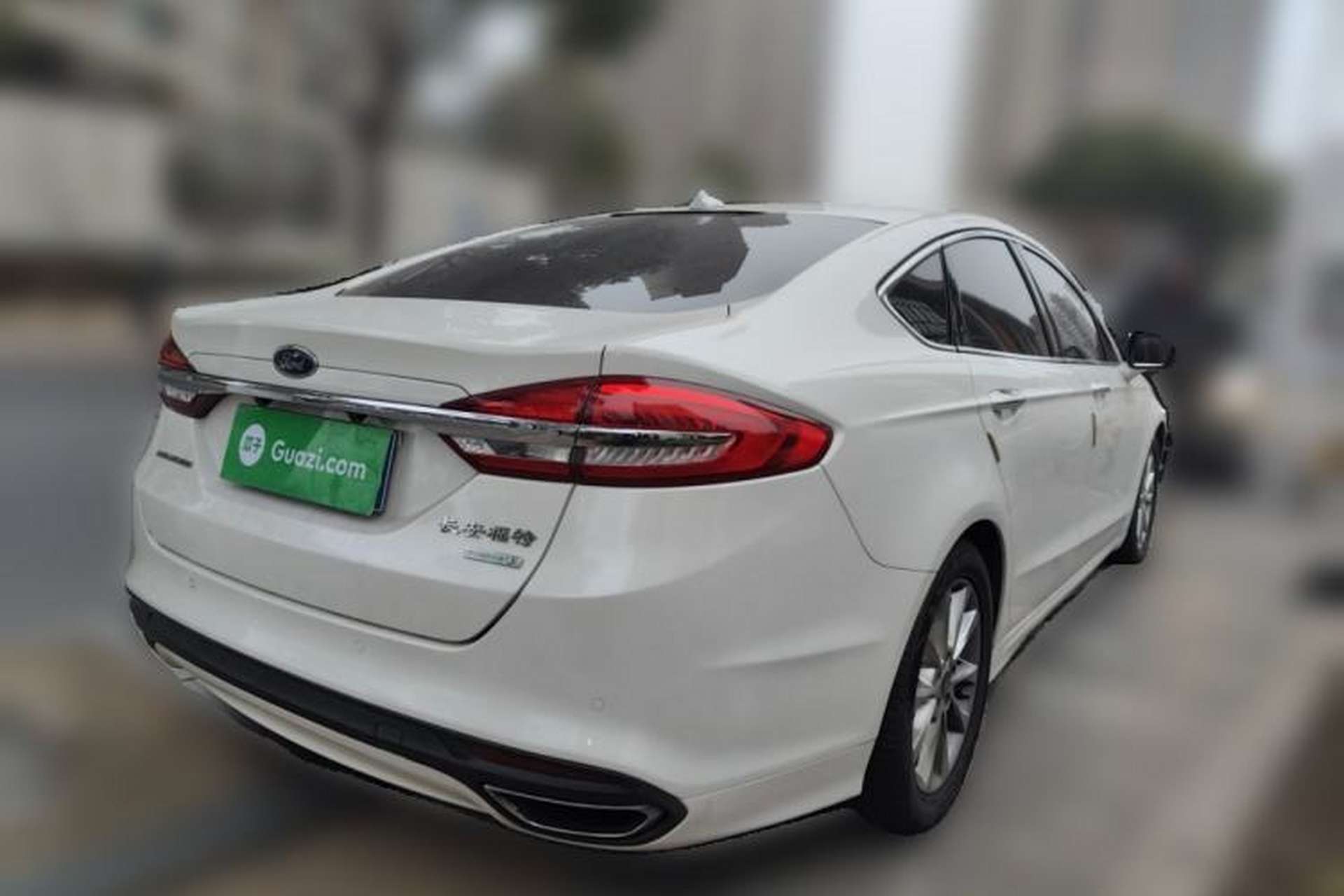 Used Ford Mondeo 2017 EcoBoost 180 Stylish Model Rear Right 45 Deg
