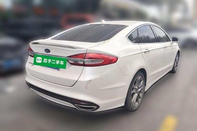Used Ford Mondeo 2017 EcoBoost 245 Luxury Sport Model Rear Right 45 Deg