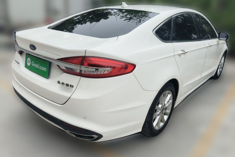 Used Ford Mondeo 2017 EcoBoost 180 Stylish Model Rear Right 45 Deg