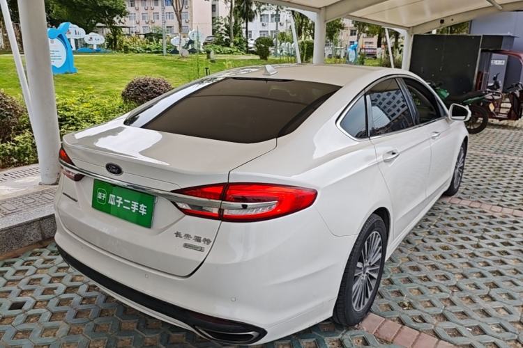Used Ford Mondeo 2017 EcoBoost 180 Luxury Model Rear Right 45 Deg