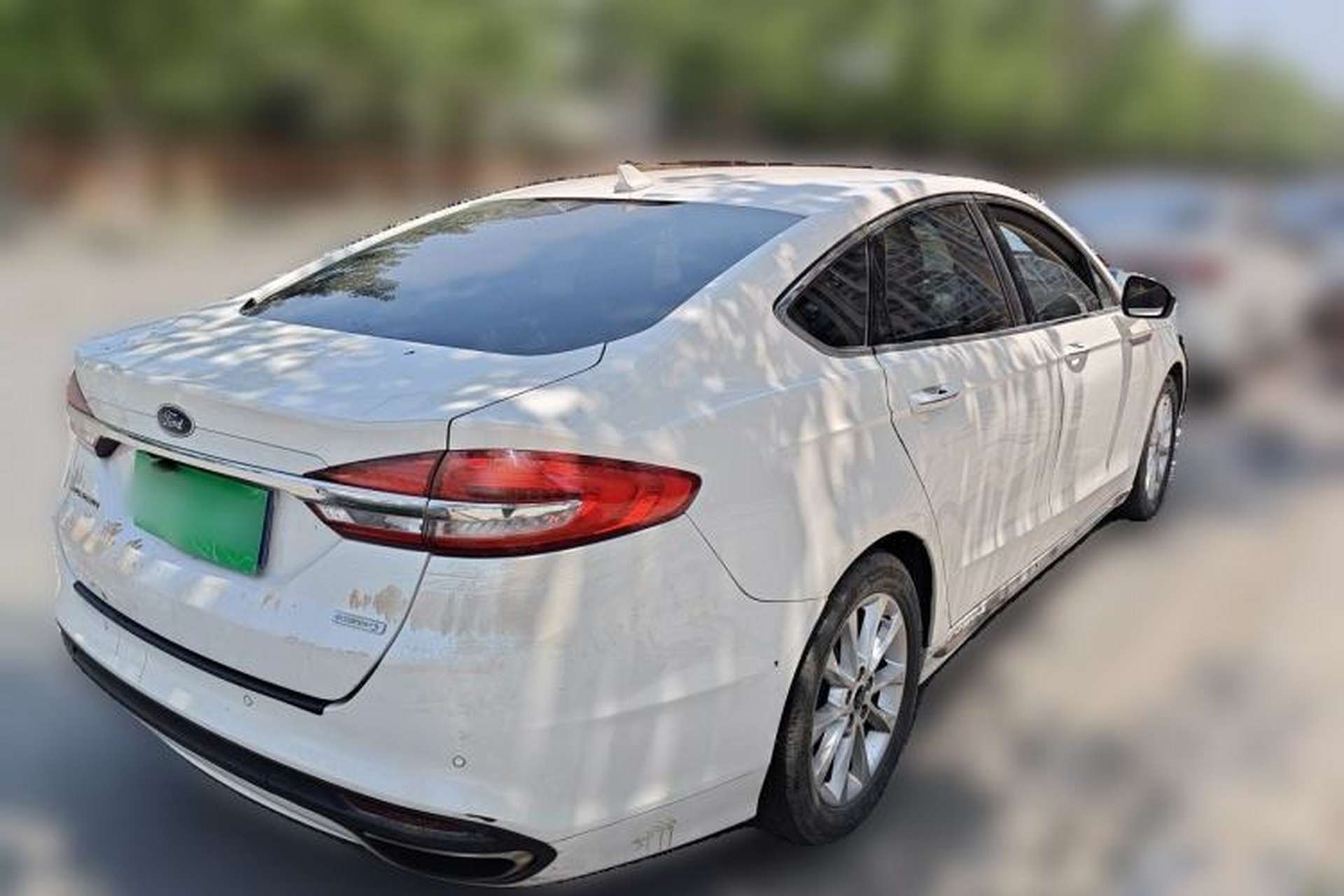 Used Ford Mondeo 2017 EcoBoost 200 Stylish Model Rear Right 45 Deg