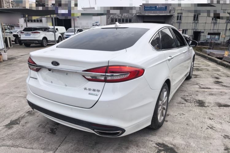 Used Ford Mondeo 2017 EcoBoost 180 Stylish Model Rear Right 45 Deg