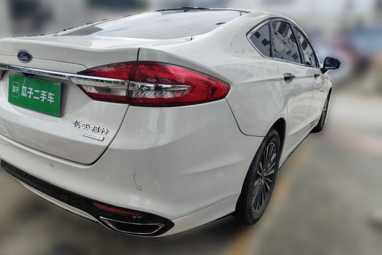 Used Ford Mondeo 2017 EcoBoost 180 Luxury Model Rear Right 45 Deg