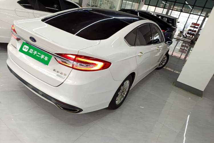 Used Ford Mondeo 2017 EcoBoost 180 Comfort Model Rear Right 45 Deg
