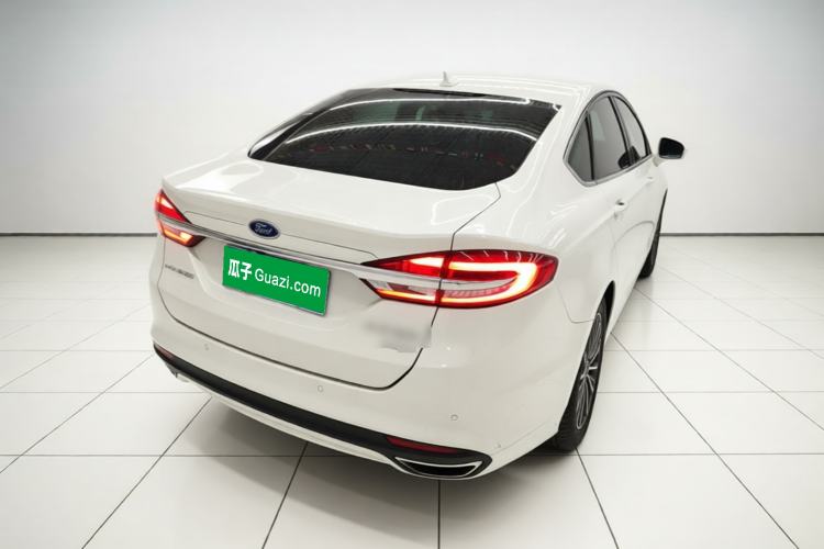 Used Ford Mondeo 2017 EcoBoost 180 Luxury Model Rear Right 45 Deg